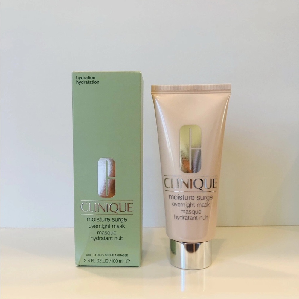 NIB Clinique Moisture Surge Overnight Mask - 3.4 fl oz/100 ml, Full Size